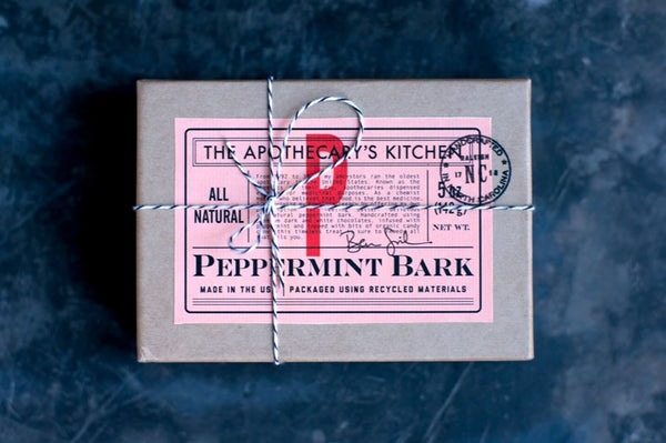 Hand-Crafted Peppermint Bark, 5oz box – The Apothecary's Kitchen